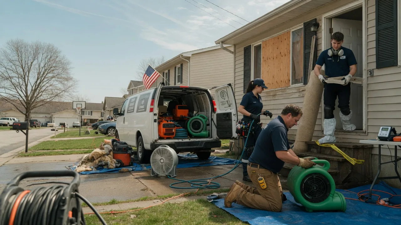 Water Damage Restoration in Fountain, MI near me